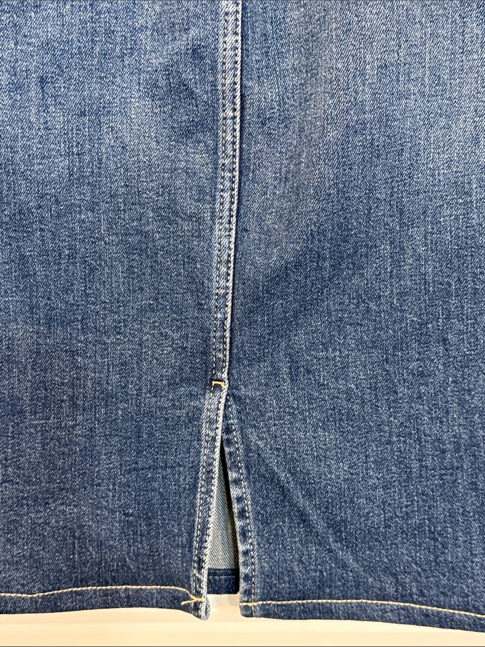 Anthropologie | Pilcro Denim Pencil Skirt Color: Denim size 4 - Picture 9 of 11